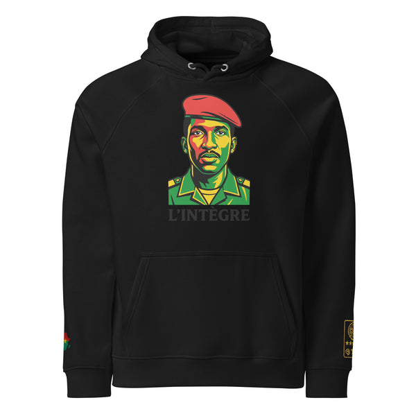 Hoodie Thomas Sankara L'INTÈGRE — KAMA MEMORIES — Streetwear identitaire KAMA by MG