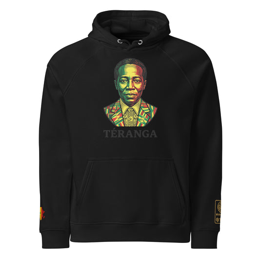 Hoodie Léopold Sédar Senghor TÉRANGA — KAMA MEMORIES — Streetwear identitaire KAMA by MG