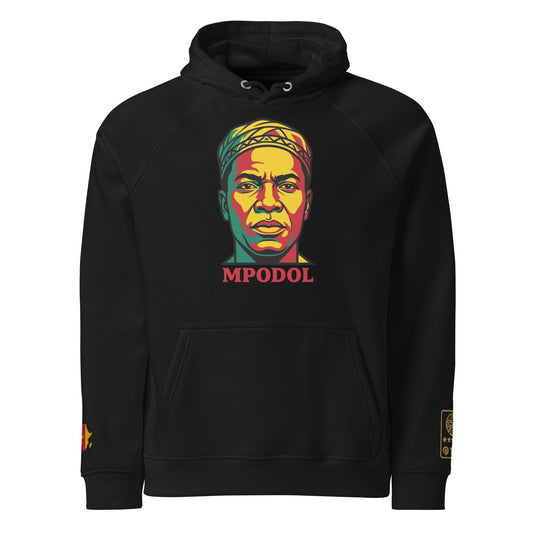 Hoodie Nyobè MPODOL — KAMA MEMORIES — Streetwear KAMA MEMORIES héros africain