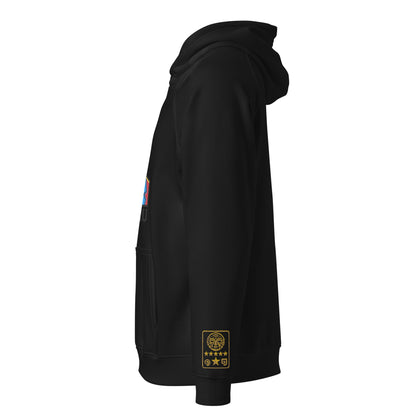 Hoodie Patrice Lumumba UHURU — KAMA MEMORIES — Streetwear identitaire KAMA by MG