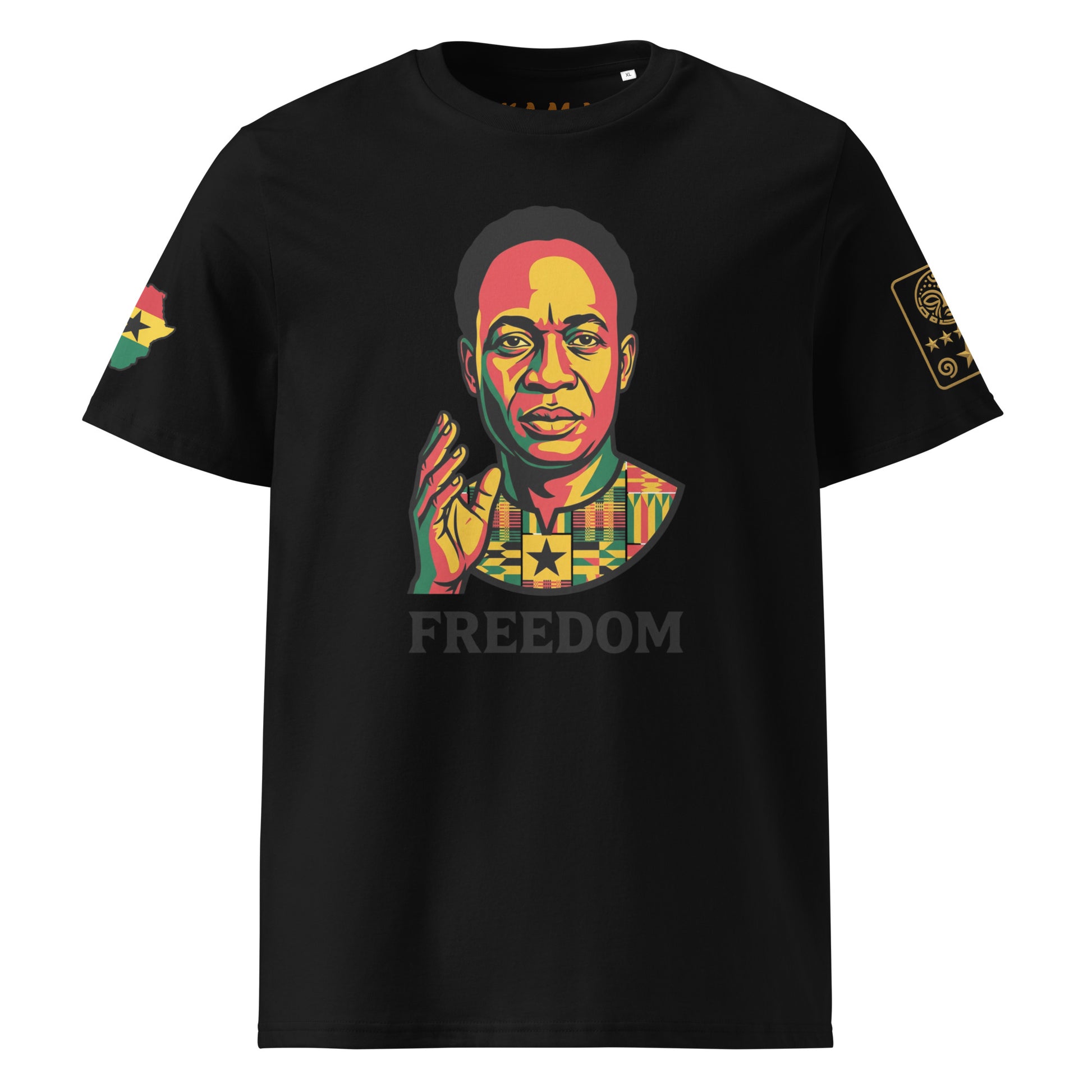 T-shirt Kwame Nkrumah FREEDOM — KAMA MEMORIES — Streetwear identitaire KAMA by MG
