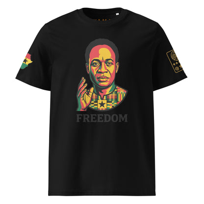 T-shirt Kwame Nkrumah FREEDOM — KAMA MEMORIES — Streetwear identitaire KAMA by MG