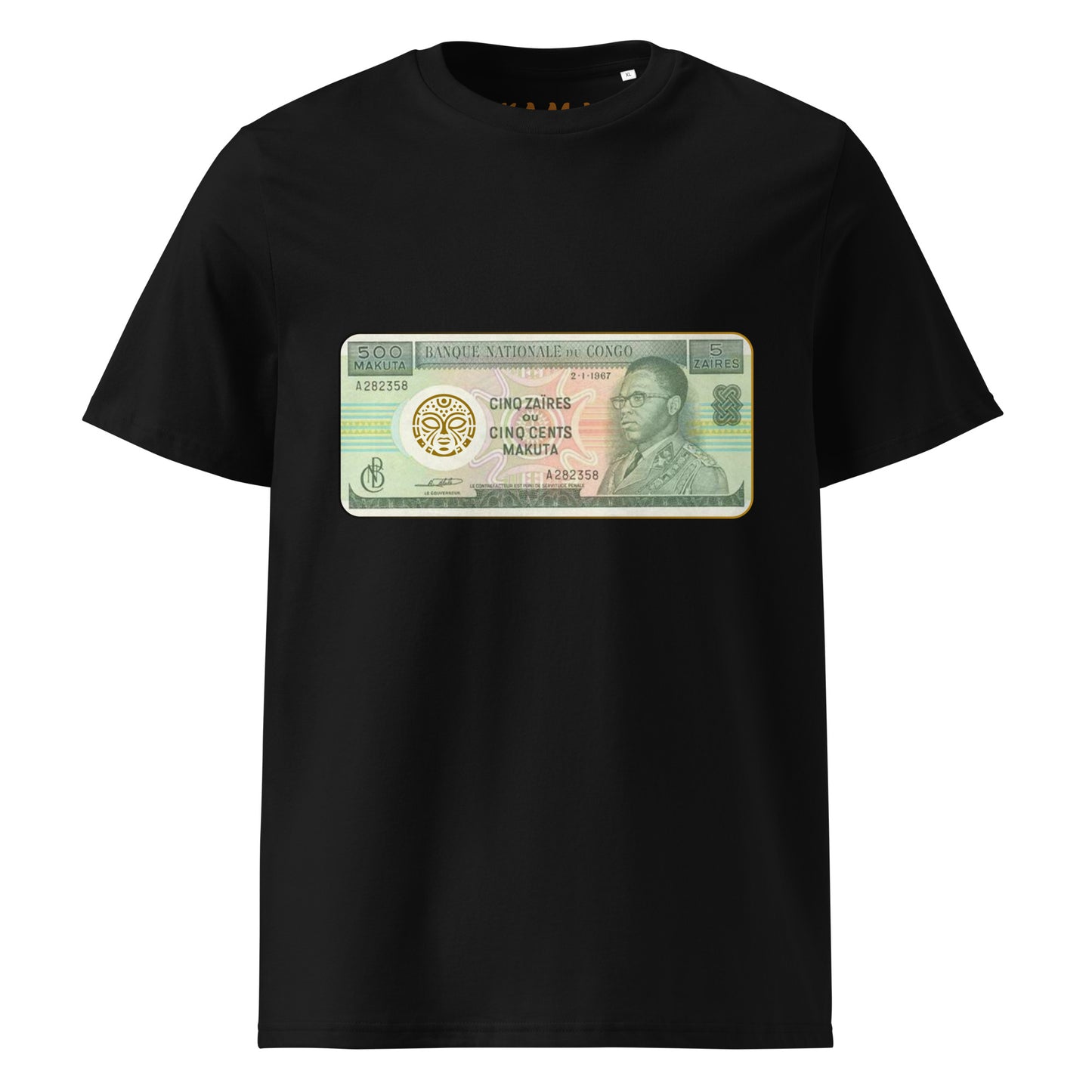 T-shirt MBONGO MAKUTA – KAMA — Streetwear identitaire KAMA by MG