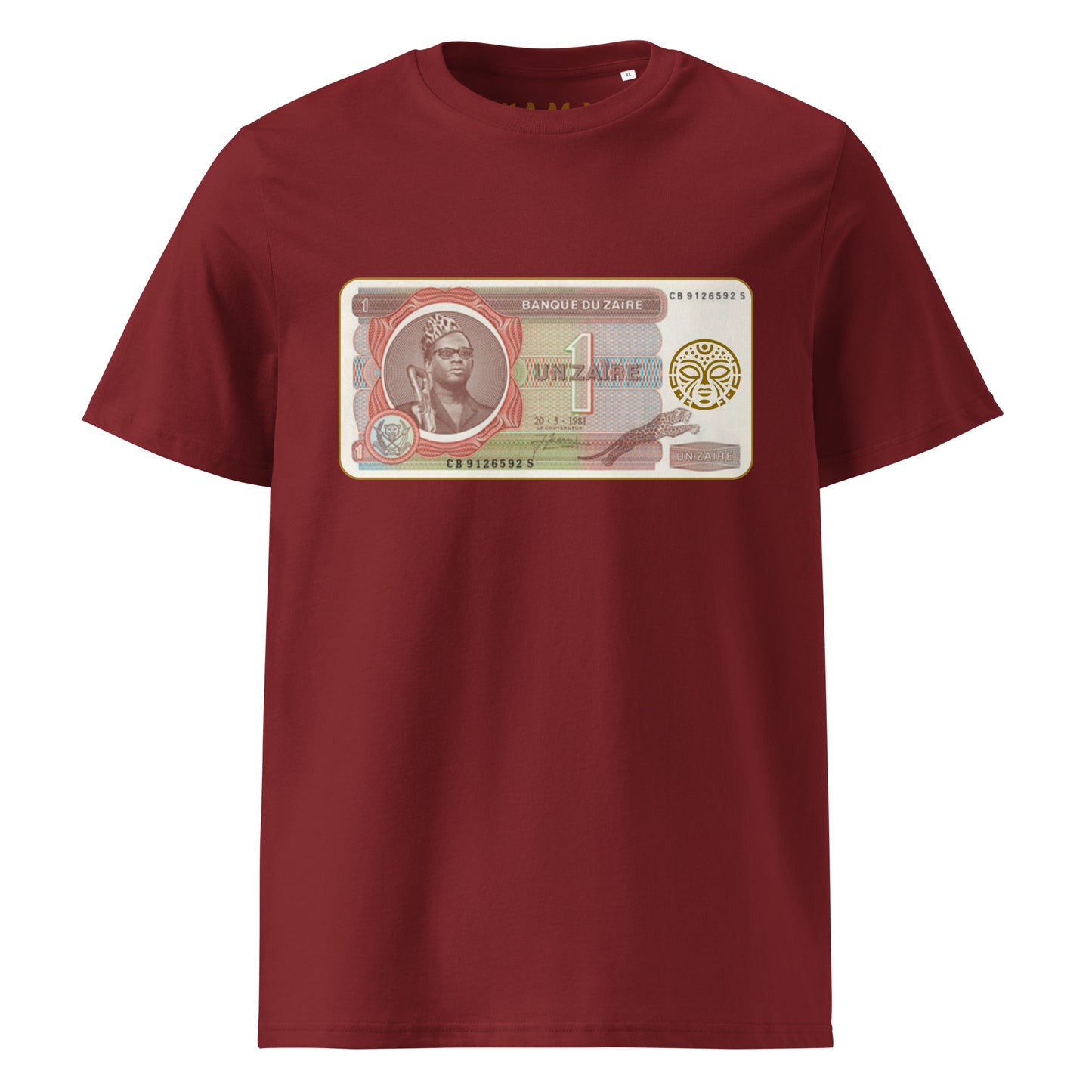 T-shirt MBONGO ZAÏRE MOKO – KAMA — Streetwear identitaire KAMA by MG