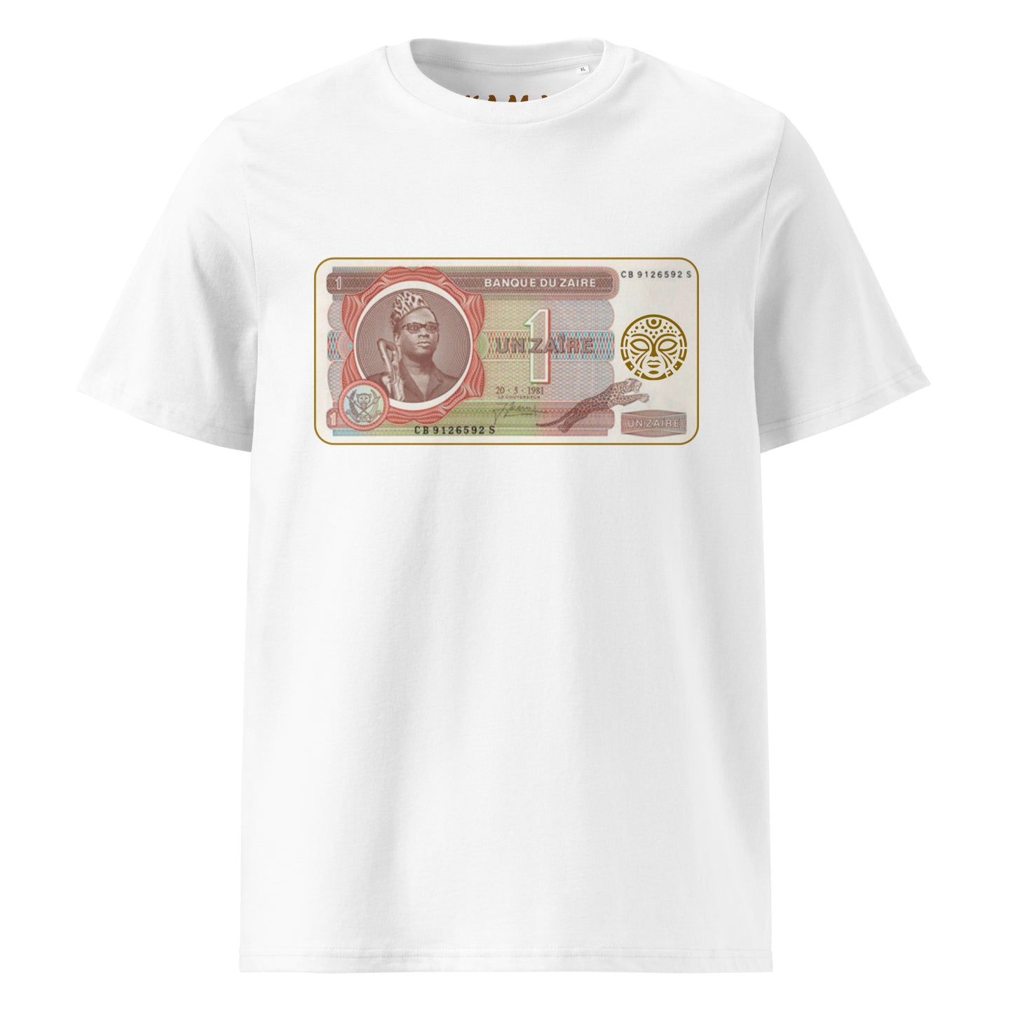 T-shirt MBONGO ZAÏRE MOKO – KAMA — Streetwear identitaire KAMA by MG