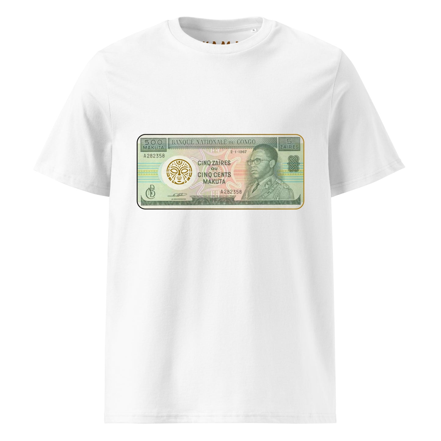 T-shirt MBONGO MAKUTA – KAMA — Streetwear identitaire KAMA by MG